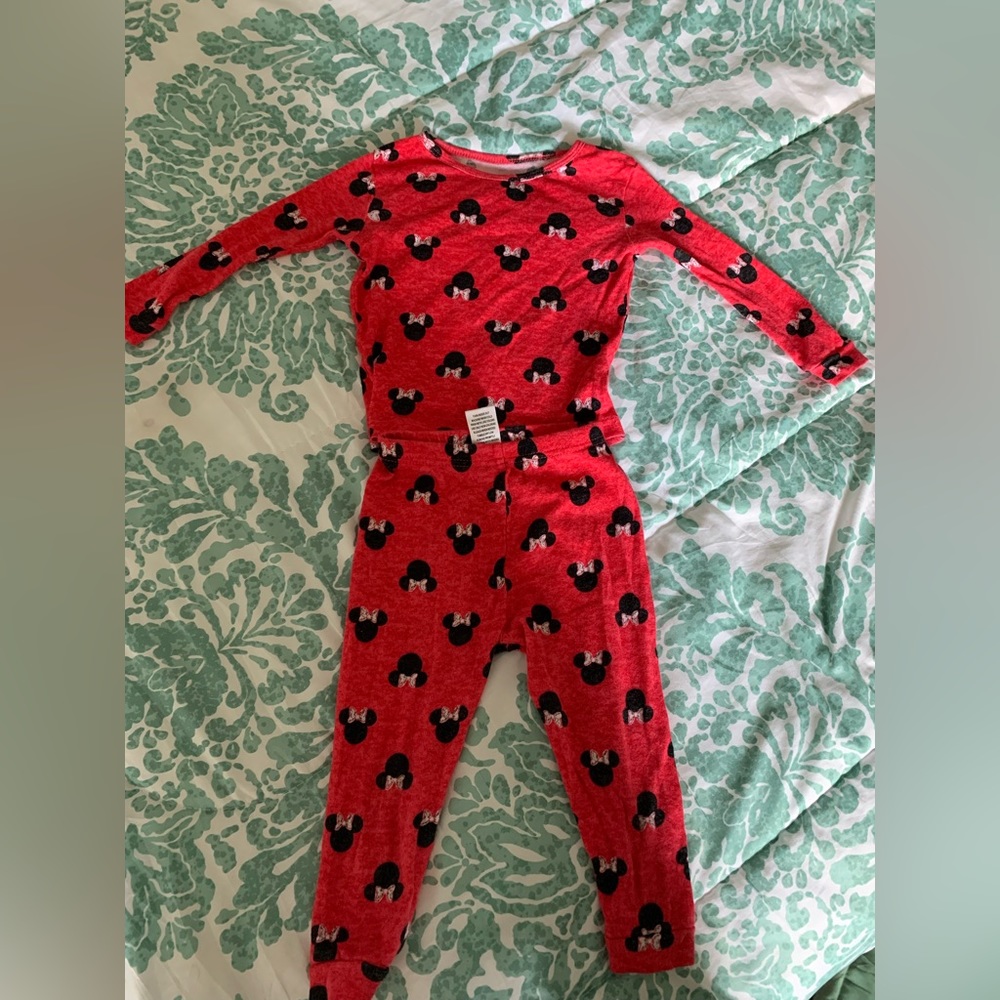Red and black Mickey Mouse pajamas ❤️🖤